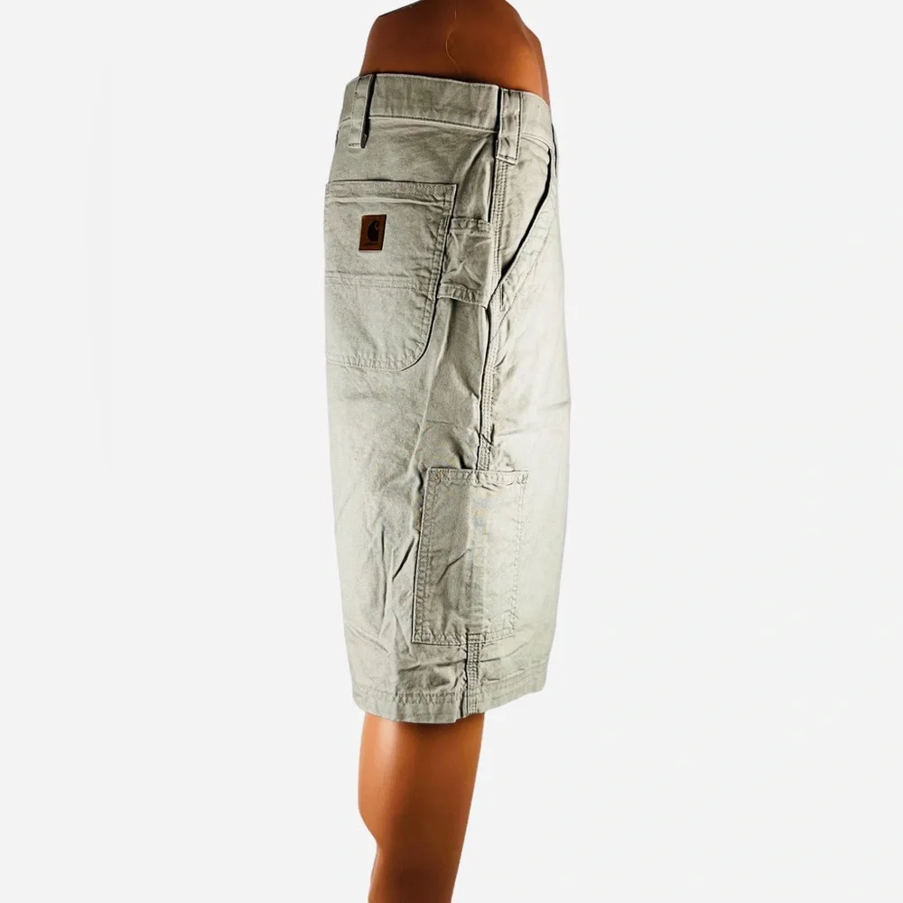 Carhartt Mens 40 X 10 Shorts Original Fit 100% Cotton B147 Tan Work Flat EUC
